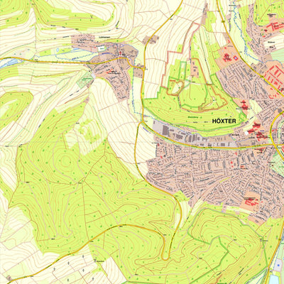 Bezirksregierung Köln Höxter 11 (1:10,000) digital map