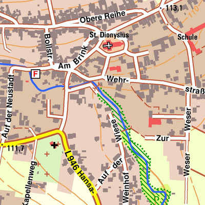 Bezirksregierung Köln Höxter 5 (1:10,000) digital map