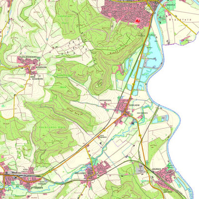 Bezirksregierung Köln Höxter 5 (1:25,000) digital map