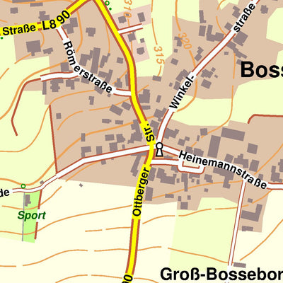 Bezirksregierung Köln Höxter 8 (1:10,000) digital map
