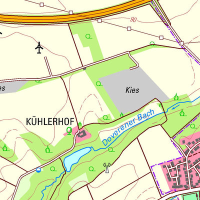 Bezirksregierung Köln Hückelhoven (1:25,000) digital map