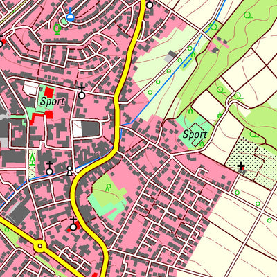 Bezirksregierung Köln Hückelhoven (1:25,000) digital map