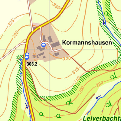 Bezirksregierung Köln Hückeswagen 1 (1:10,000) digital map