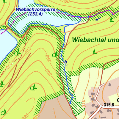 Bezirksregierung Köln Hückeswagen 1 (1:10,000) digital map