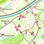 Bezirksregierung Köln Hünxe (1:25,000) digital map