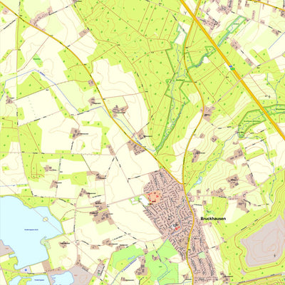 Bezirksregierung Köln Hünxe 4 (1:10,000) digital map