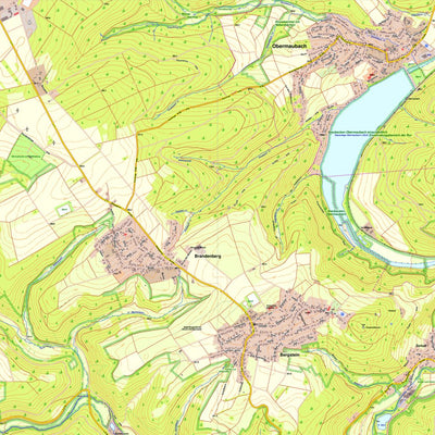 Bezirksregierung Köln Hürtgenwald 4 (1:10,000) digital map