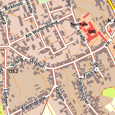 Bezirksregierung Köln Hürth 2 (1:10,000) digital map