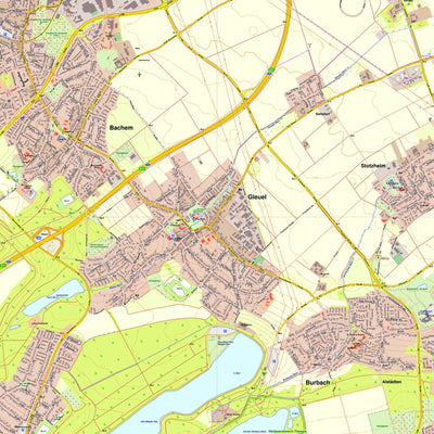 Bezirksregierung Köln Hürth 4 (1:10,000) digital map