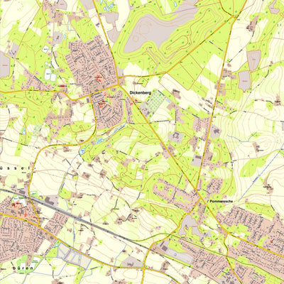 Bezirksregierung Köln Ibbenbüren 3 (1:10,000) digital map