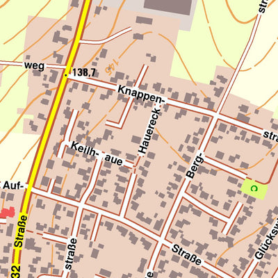 Bezirksregierung Köln Ibbenbüren 6 (1:10,000) digital map
