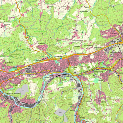 Bezirksregierung Köln Iserlohn (1:25,000) digital map