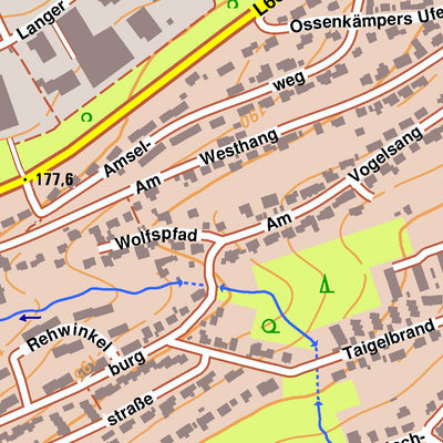 Bezirksregierung Köln Iserlohn 2 (1:10,000) digital map