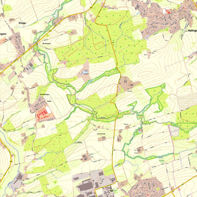 Bezirksregierung Köln Iserlohn 3 (1:10,000) digital map