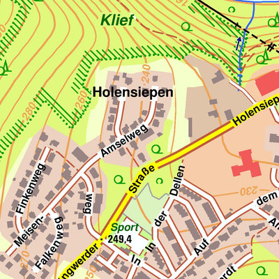 Bezirksregierung Köln Iserlohn 7 (1:10,000) digital map