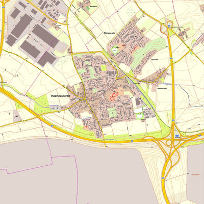 Bezirksregierung Köln Jüchen 4 (1:10,000) digital map