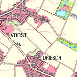 Bezirksregierung Köln Kaarst (1:25,000) digital map