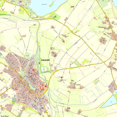 Bezirksregierung Köln Kalkar 1 (1:10,000) digital map