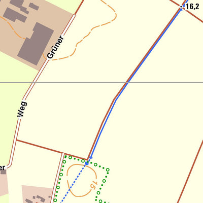 Bezirksregierung Köln Kalkar 1 (1:10,000) digital map