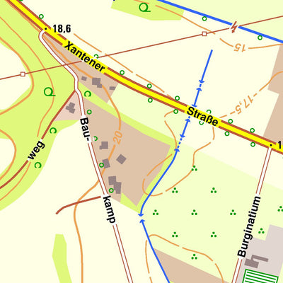 Bezirksregierung Köln Kalkar 4 (1:10,000) digital map