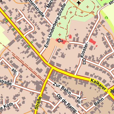 Bezirksregierung Köln Kalkar 6 (1:10,000) digital map