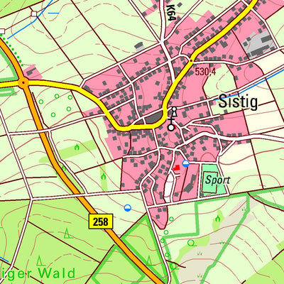 Bezirksregierung Köln Kall (1:25,000) digital map