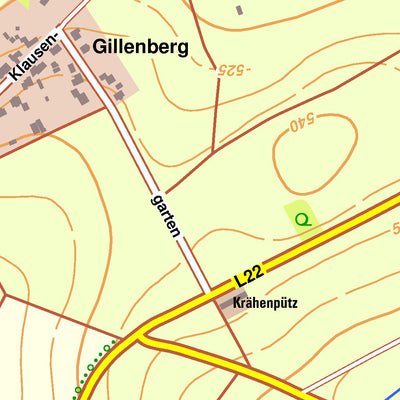 Bezirksregierung Köln Kall 4 (1:10,000) digital map