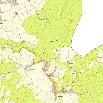 Bezirksregierung Köln Kalletal 2 (1:10,000) digital map