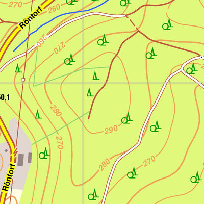 Bezirksregierung Köln Kalletal 6 (1:10,000) digital map