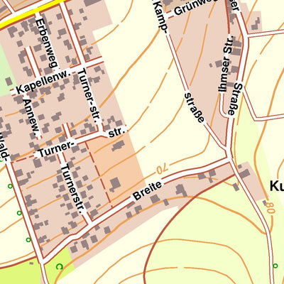 Bezirksregierung Köln Kalletal 7 (1:10,000) digital map