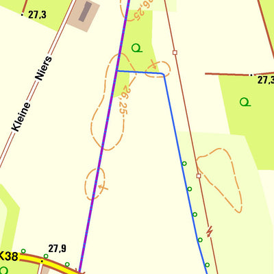 Bezirksregierung Köln Kerken 2 (1:10,000) digital map