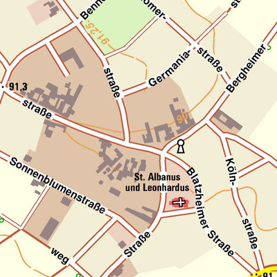 Bezirksregierung Köln Kerpen 5 (1:10,000) digital map