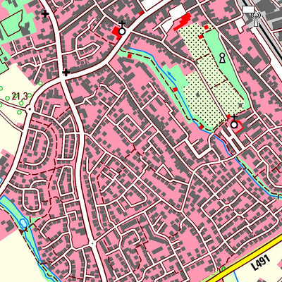Bezirksregierung Köln Kevelaer 1 (1:25,000) digital map
