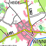 Bezirksregierung Köln Kevelaer (1:100,000) digital map