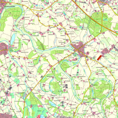 Bezirksregierung Köln Kevelaer 2 (1:25,000) digital map
