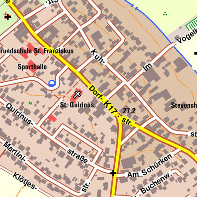 Bezirksregierung Köln Kevelaer 4 (1:10,000) digital map