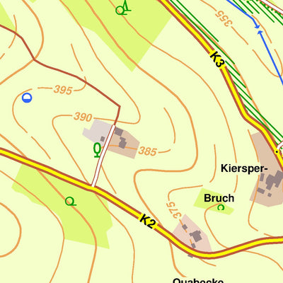 Bezirksregierung Köln Kierspe 1 (1:10,000) digital map
