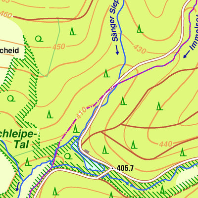 Bezirksregierung Köln Kierspe 5 (1:10,000) digital map