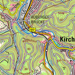 Bezirksregierung Köln Kirchhundem (1:50,000) digital map