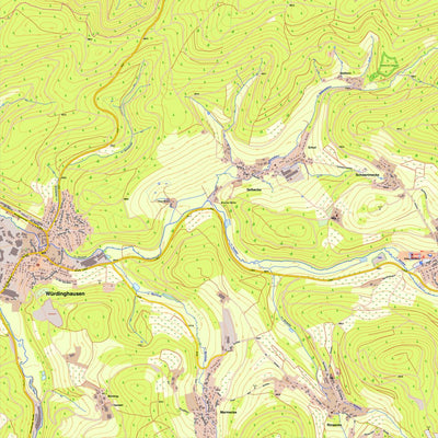 Bezirksregierung Köln Kirchhundem 9 (1:10,000) digital map