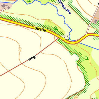 Bezirksregierung Köln Kirchlengern 1 (1:10,000) digital map