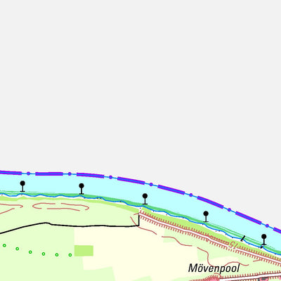 Bezirksregierung Köln Kleve (1:50,000) digital map