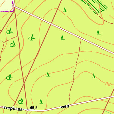 Bezirksregierung Köln Kleve 2 (1:10,000) digital map