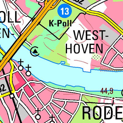 Bezirksregierung Köln Köln (1:100,000) digital map