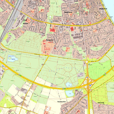 Bezirksregierung Köln Köln 13 (1:10,000) digital map