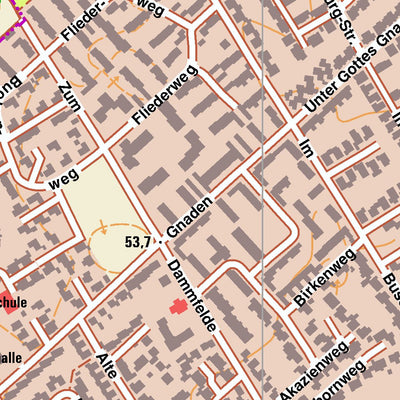 Bezirksregierung Köln Köln 15 (1:10,000) digital map