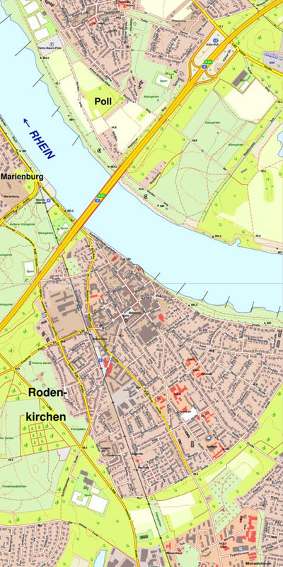 Bezirksregierung Köln Köln 21 (1:10,000) digital map