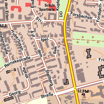 Bezirksregierung Köln Köln 22 (1:10,000) digital map
