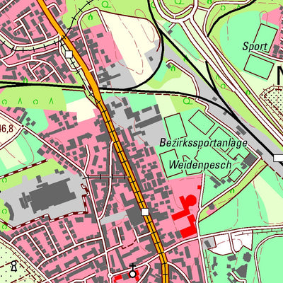 Bezirksregierung Köln Köln 3 (1:25,000) digital map