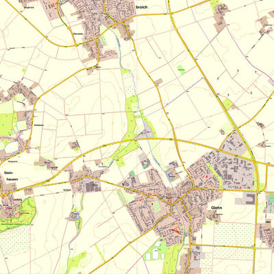 Bezirksregierung Köln Korschenbroich 1 (1:10,000) digital map